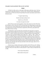 Cảm nghĩ về 4 câu thơ cuối bài thơ