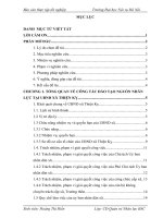 Báo cáo thực tập quản trị nhân lực: Công tác đào tạo nguồn nhân lực tại UBND xã thiện kỵ