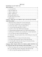 Báo cáo thực tập quản trị nhân lực: Đánh giá công tác thi đua khen thưởng cụm xã, thị trấn   huyện quỳnh phụ   tỉnh thái bình