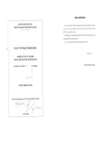 Nghiên cứu xử lí tín hiệu trong thiết bị theo dõi bệnh nhân