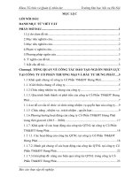 Báo cáo thực tập quản trị nhân lực: Thực trạng công tác đào tạo nguồn nhân lực tại công ty cổ phần TMĐT hưng phát