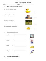 TEST 2 English for children