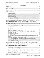 Báo cáo thực tập quản trị nhân lực: Nâng cao chất lượng đội ngũ cán bộ ,công chức xã, thị trấn trên địa bàn huyện vĩnh tường   tỉnh vĩnh phúc