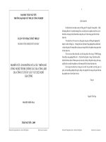 Nghiên cứu ảnh hưởng của các thông số công nghệ tới độ chính xác gia công, khi gia công cắt dây các vật liệu khó gia cô