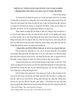 1 NHỮNG TƯ TƯỞNG SÁNG TẠO VỀ DÂN VẬN VÀ QUAN ĐIỂM CHỈ đạo đối VỚI CÔNG TÁC DÂN VẬN CỦA HỒ CHÍ MINH