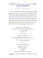 CHIẾT TỰ CHỮ TRUNG QUỐC