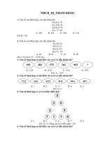 150 câu IQ THAM KHẢO