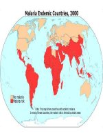 ĐẶC ĐIỂM SINH HỌC KÍ SINH TRÙNG SỐT RÉT