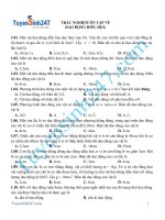 100 bài trắc nghiệm dao động điều hòa cực hay có đáp án