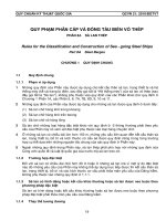 QUY PHẠM PHÂN CẤP VÀ ĐÓNG TÀU BIỂN VỎ THÉP