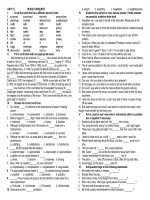 UNIT 15  BT MLH 11 Bài tập mai lan hương lớp 11