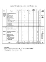 De KT  lop 11 10 HKII  (2015 2016 ) môn tiếng anh