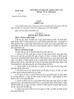 luật khiếu nại hoàn chỉnh mới nhất