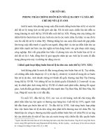 CHUYÊN ĐỀ:  PHONG TRÀO CHỐNG BUÔN BÁN NÔ LỆ DA ĐEN VÀ XÓA BỎ CHẾ ĐỘ NÔ LỆ Ở ANH