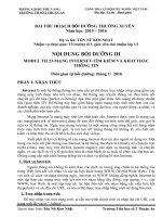 Noi dung 3  TH 23  mạng internet  tim kiem va khai thac thong tin