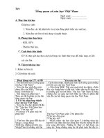 Giáo án ngữ văn 10 cơ bản