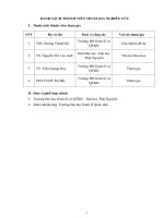 (Đề tài NCKH) Xây dựng hình ảnh thương hiệu Đại học Thái Nguyên – Nghiên cứu điển hình tại trường Đại học Kinh tế và Quản trị Kinh doanh