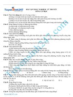 Bài tập trắc nghiêm sóng cơ hay và khó có đáp án