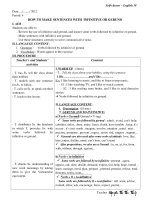 GIÁO ÁN TIẾNG ANH LỚP 10 bamsat 10 4, 5, 6