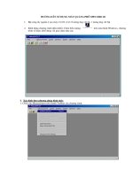 HƯỚNG DẪN SỬ DỤNG MÁY QUANG PHỔ SPECORD 40