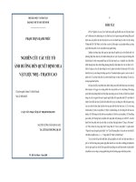 Nghiên cứu các yếu tố ảnh hưởng đến quyết định mua vật liệu nhẹ  thạch cao