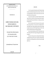 Nghiên cứu đánh giá chất lượng giảng dạy đại học tại Học viện Báo chí và Tuyên truyền