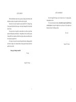 Luận văn thạc sỹ Đặc điểm từ ngữ chỉ nghề biển của cư dân Nghệ An