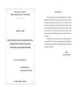 Phân tích những nhân tố ảnh hưởng đến giá cổ phiếu niêm yết trên sở giao dịch chứng khoán TPHCM