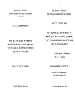 Luận văn thạc sỹ Thủ tục hải quan điện tử