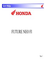 GIỚI THIỆU HONDA FUTURE NEO FI