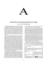 Bách khoa thư bệnh học phần a 