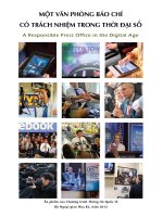 MỘT VĂN PHÒNG BÁO CHÍ CÓ TRÁCH NHIỆM TRONG THỜI ĐẠI SỐ