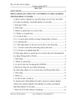 Báo cáo thực tập tốt nghiệp quản trị văn phòng tại BỘ LAO ĐỘNG  THƯƠNG BINH và xã hội