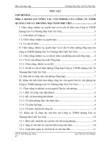 Báo cáo thực tập tốt nghiệp ngành thư ký tại CÔNG TY TNHH QUẢNG cáo và THƯƠNG mại TUỔI TRẺ VIỆT