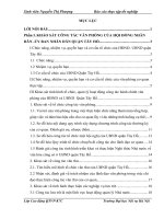 Báo cáo thực tập tốt nghiệp quản trị văn phòng tại HĐND  UBND quận tây hồ