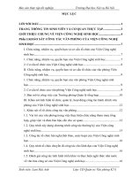 Báo cáo thực tập tốt nghiệp quản trị văn phòng tại Viện công nghệ sinh học