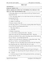 Báo cáo thực tập tốt nghiệp quản trị văn phòng tại CHI cục văn THƯ lưu TRỮ THÀNH PHỐ hà nội