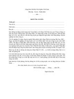 Mẫu đơn xin việc cho thông dịch viên tiếng nhật