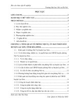 Báo cáo thực tập tốt nghiệp quản trị nhân lực: Tìm hiểu thực trạng công tác đào tạo, bồi dưỡng CBCC cấp cơ sở tại phòng nội vụ, huyện lạc sơn , tỉnh hòa bình