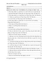 Báo cáo thực tập tốt nghiệp quản trị văn phòng tại Tổng công ty bảo việt nhân thọ