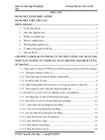 Báo cáo thực tập tốt nghiệp quản trị nhân lực: Thực trạng và giải pháp nâng cao hiệu quả chất lượng tạo động lực lao động tại công ty TNHH sản xuất thương mại dịch vụ đá nữ hoàng   chi nhánh hà nội