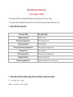 3  câu TRỰC TIẾP GIÁN TIẾP 