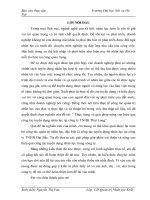 Báo cáo thực tập tốt nghiệp quản trị nhân lực: Thực trạng và giải pháp nâng cao hiệu quả công tác tuyển dụng nhân lực tại công ty TNHH thái long