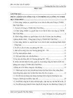 Báo cáo thực tập tốt nghiệp quản trị văn phòng tại CÔNG TY TNHH dệt VĨNH PHÚC