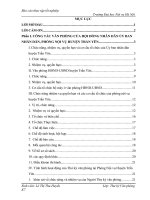 Báo cáo thực tập tốt nghiệp ngành thư ký tại PHÒNG nội vụ HUYỆN TRẤN yên