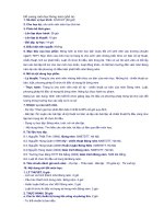 Đề cương môn bóng ném THPT