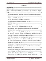 Báo cáo thực tập tốt nghiệp quản trị văn phòng tại UBND quận tây hồ