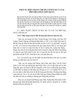 HIỆN TRẠNG TRƯỢT LỞ ĐẤT ĐÁ VÀ TAI BIẾN ĐỊA CHẤT LIÊN QUAN