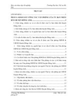 Báo cáo thực tập tốt nghiệp ngành thư ký tại ỦY BAN NHÂN dân HUYỆN ĐÔNG ANH