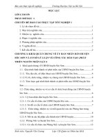 Báo cáo thực tập tốt nghiệp quản trị nhân lực: Thực trạng và giải pháp về công tác đào tạo và phát triển nguồn nhân lực ở UBND huyện sóc sơn